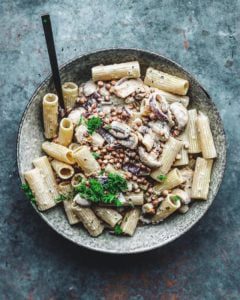 Creamy Lentil, Mushroom & Hemp Pasta