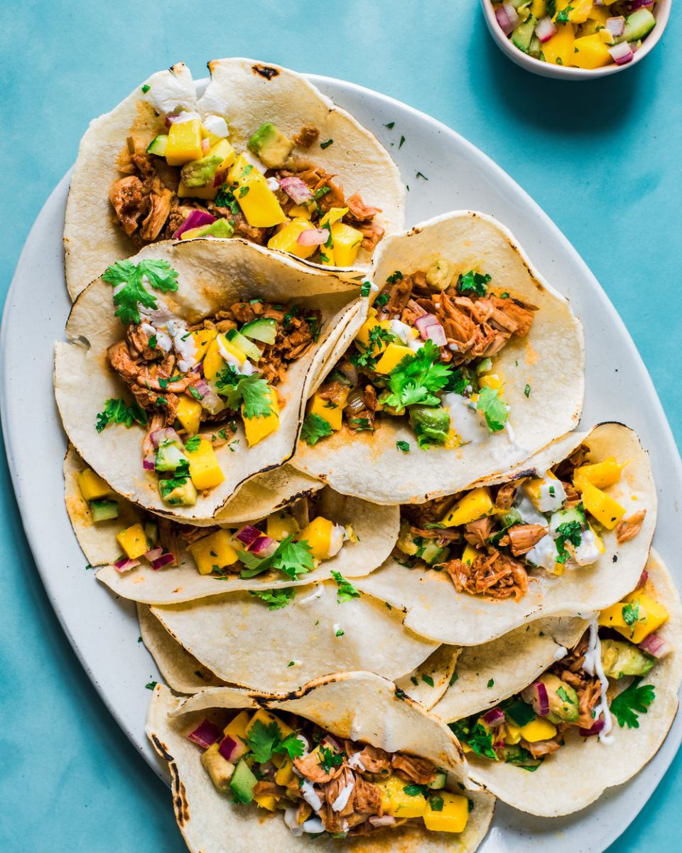 Jamaican Jerk Jackfruit tacos