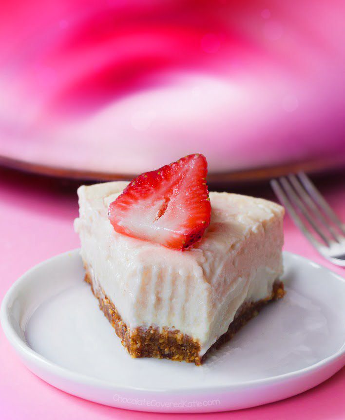 Vegan Cheesecake by Chocolate Covered