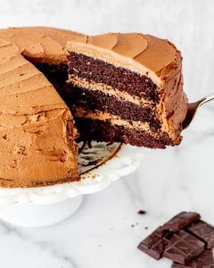 Midge’s Chocolate Mayo Cake with Espresso Buttercream