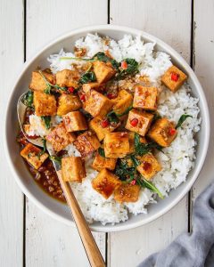 Thai Basil Chili Tofu