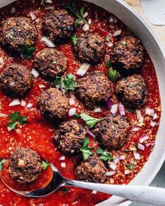 Vegan Italian Meatballs