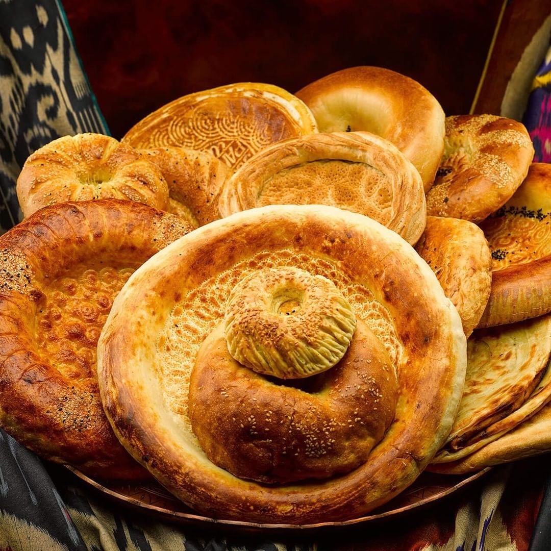 Vegan Uzbek food: Non