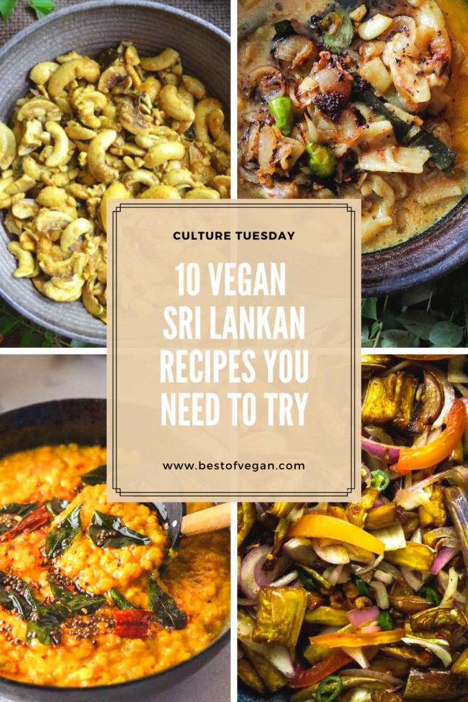 10 Vegan Sri Lankan Recipes