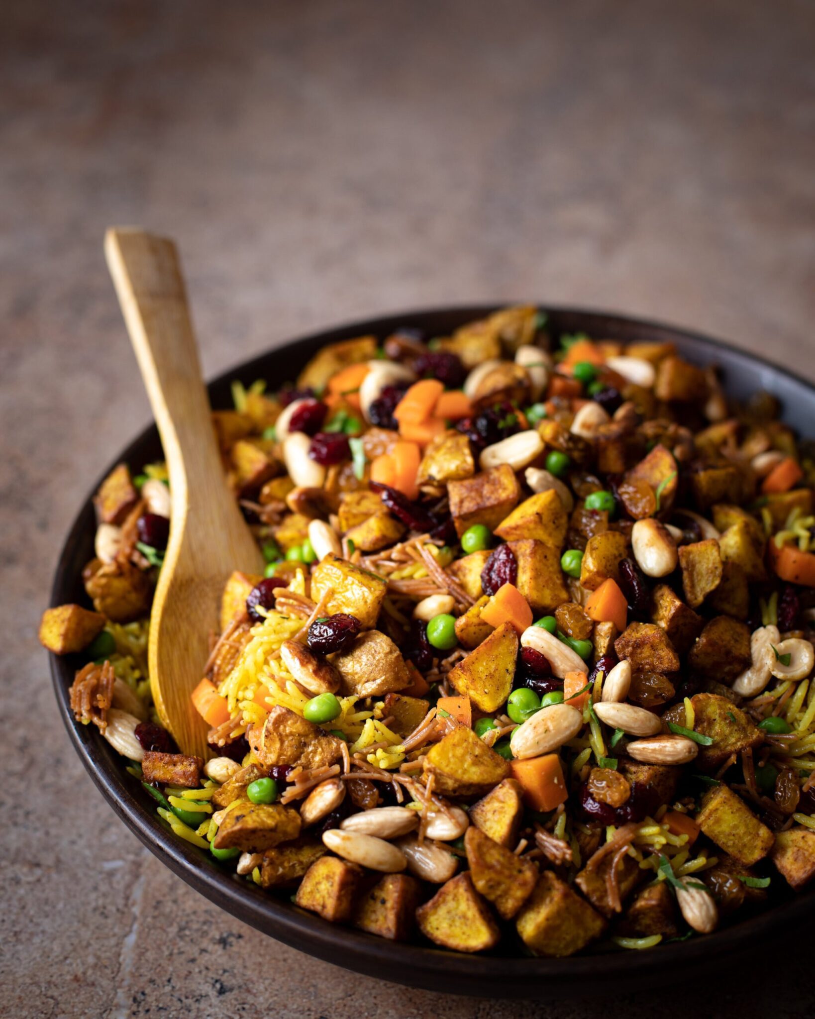 Vegan Kurdish Biryani