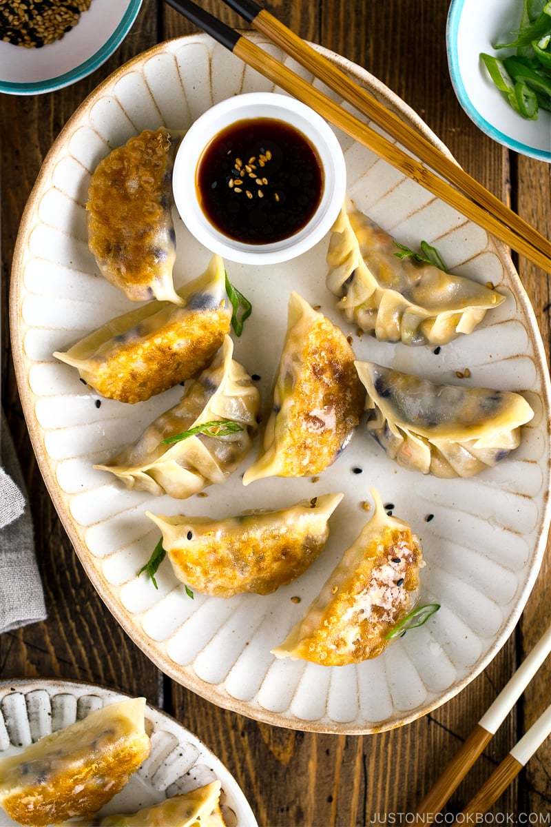 vegan gyoza