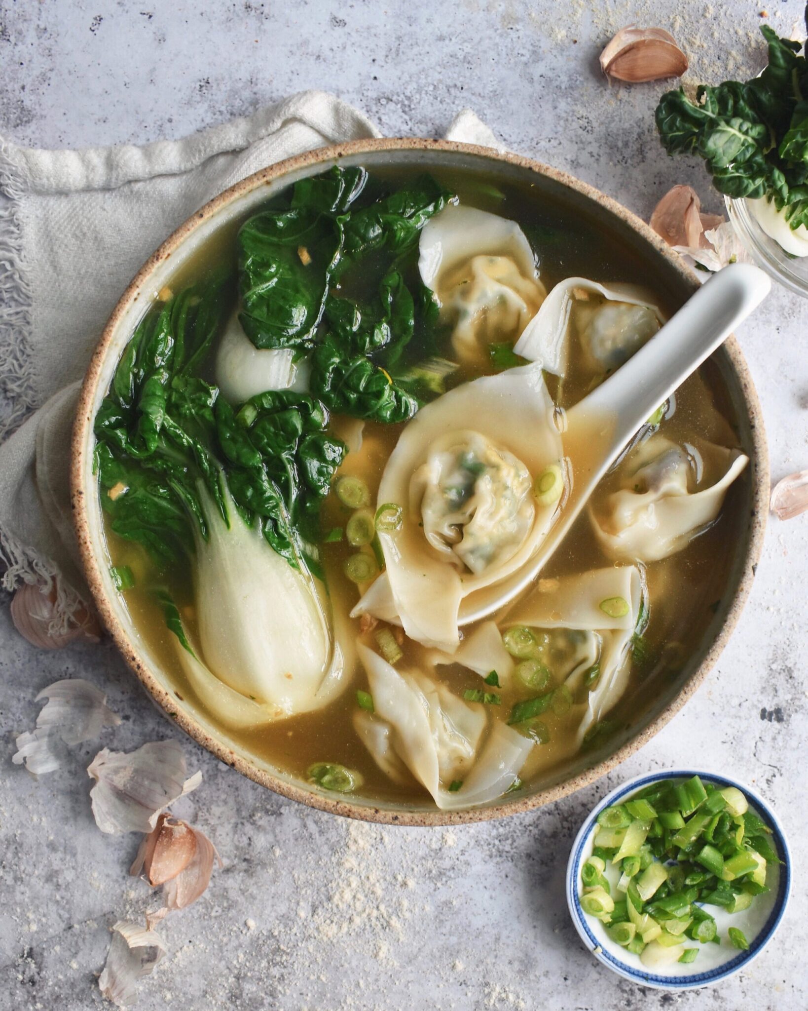 Wonton soupe