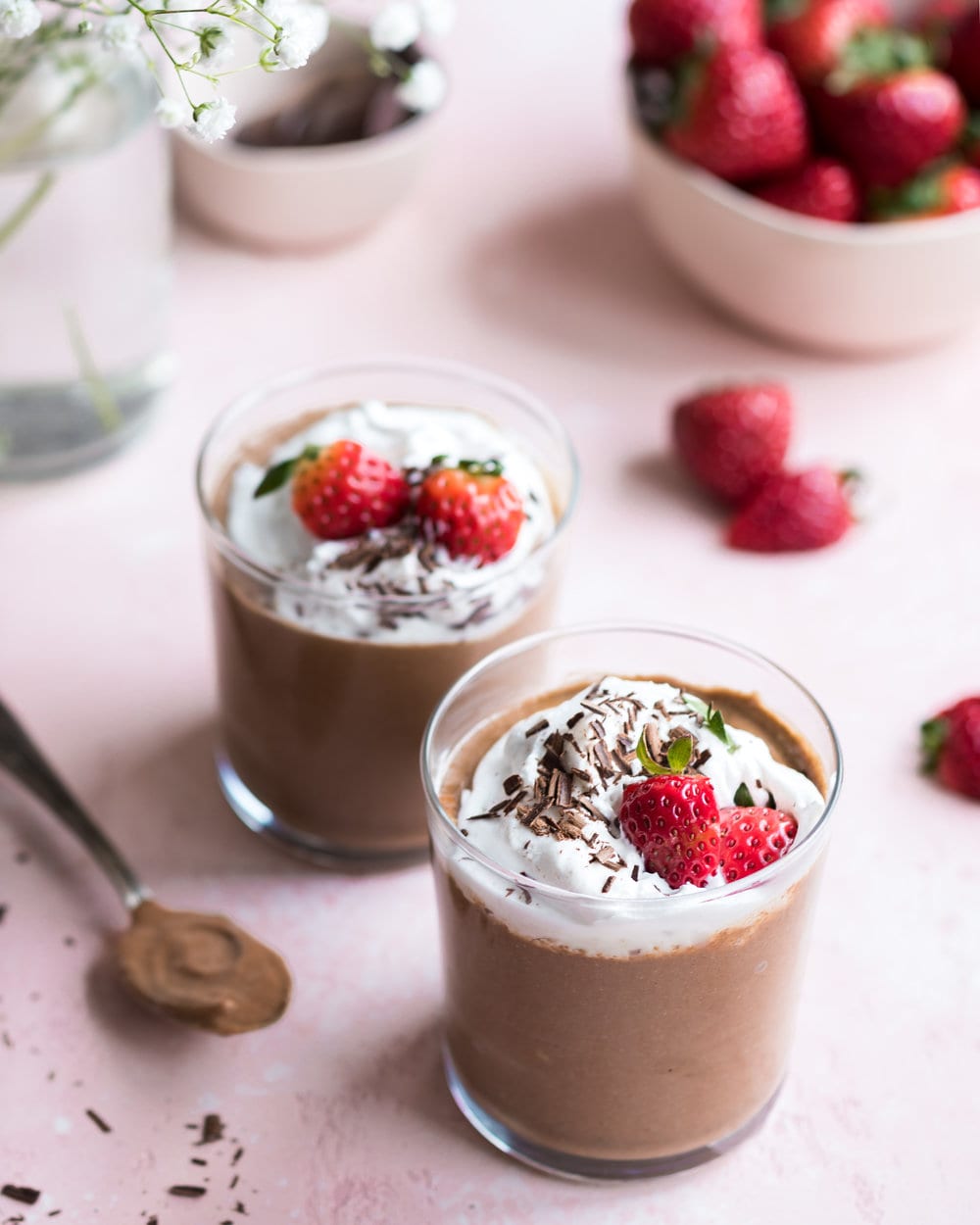 Healthy Chocolate Chia Mousse