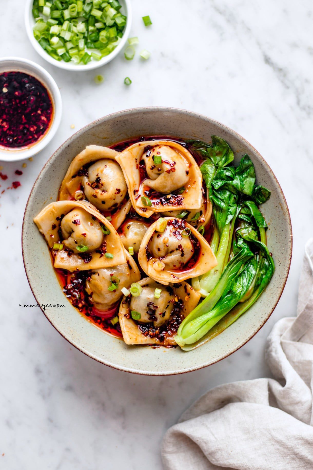 vegan wonton recipe