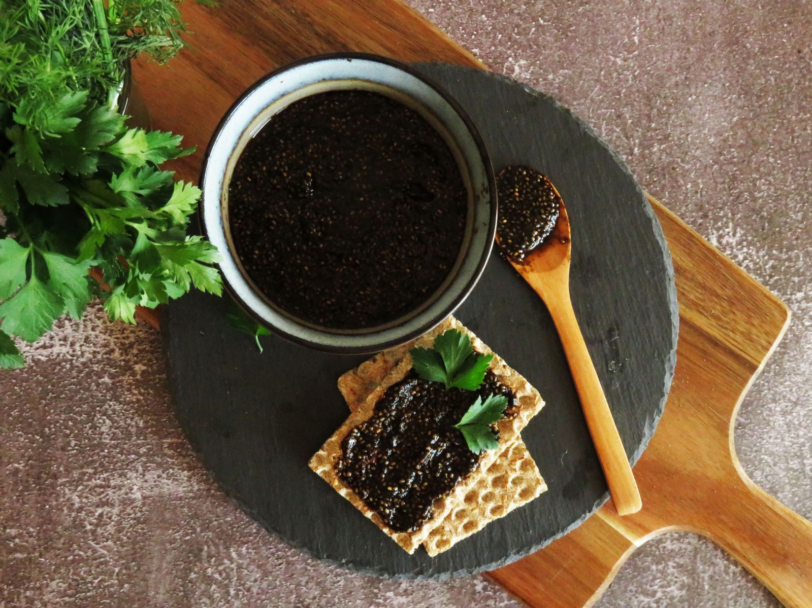 Vegan Chia Caviar