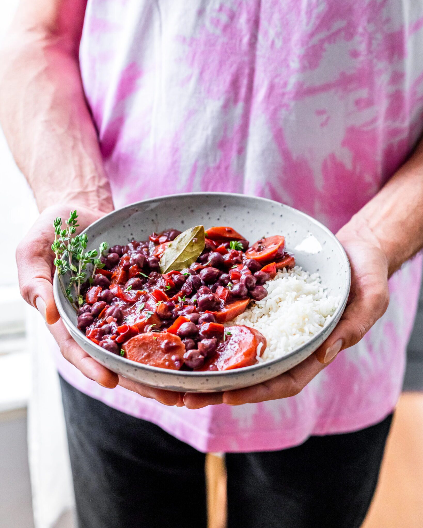 Chickpeas in Red Wine Sauce from Jason Tjon Affo's Vegan Soul Food