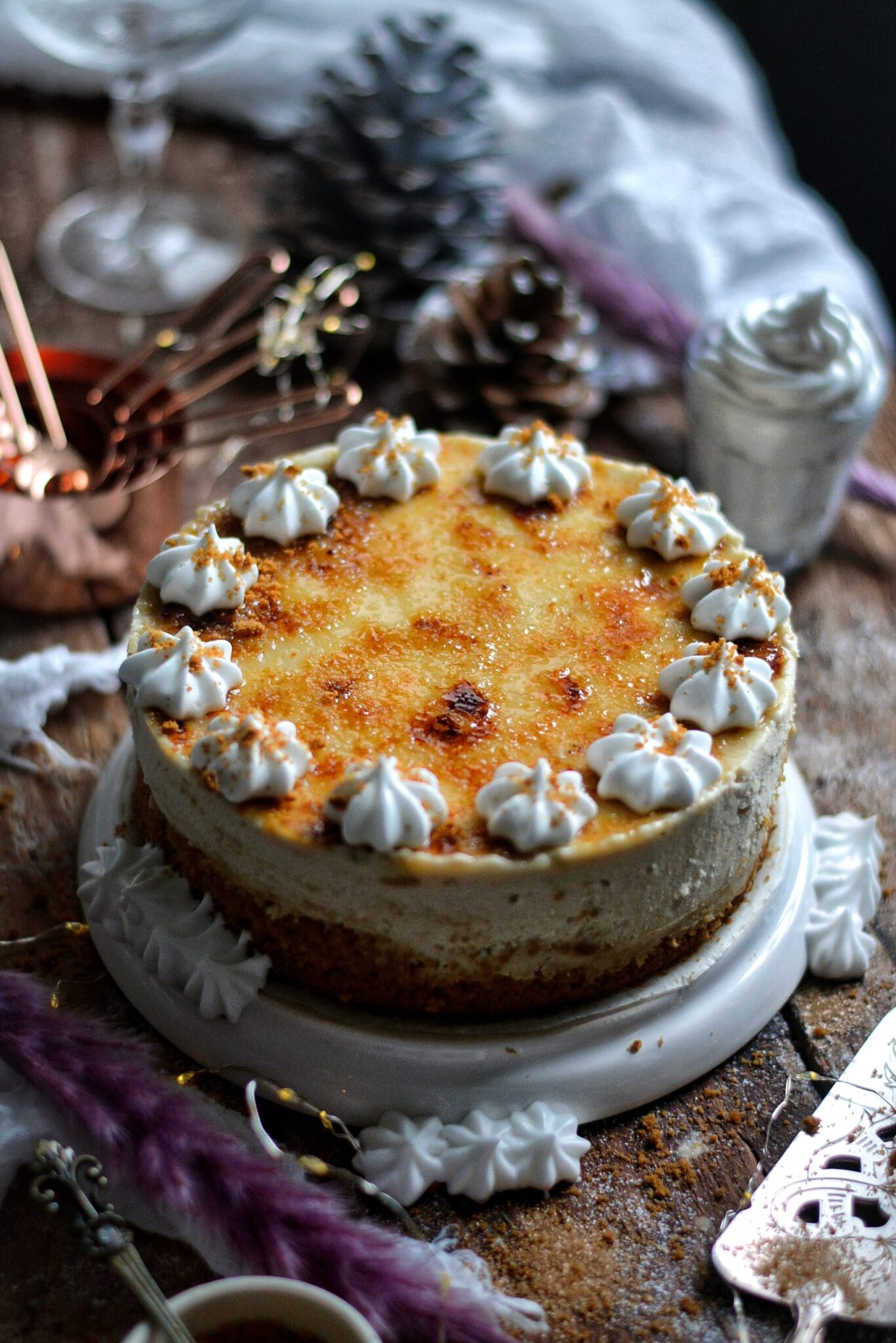 Vegan Cheesecake Recipe: Vegan Cinnamon Cake and Coconut, Creme Brulee Cheesecake by Barbara French Vegan