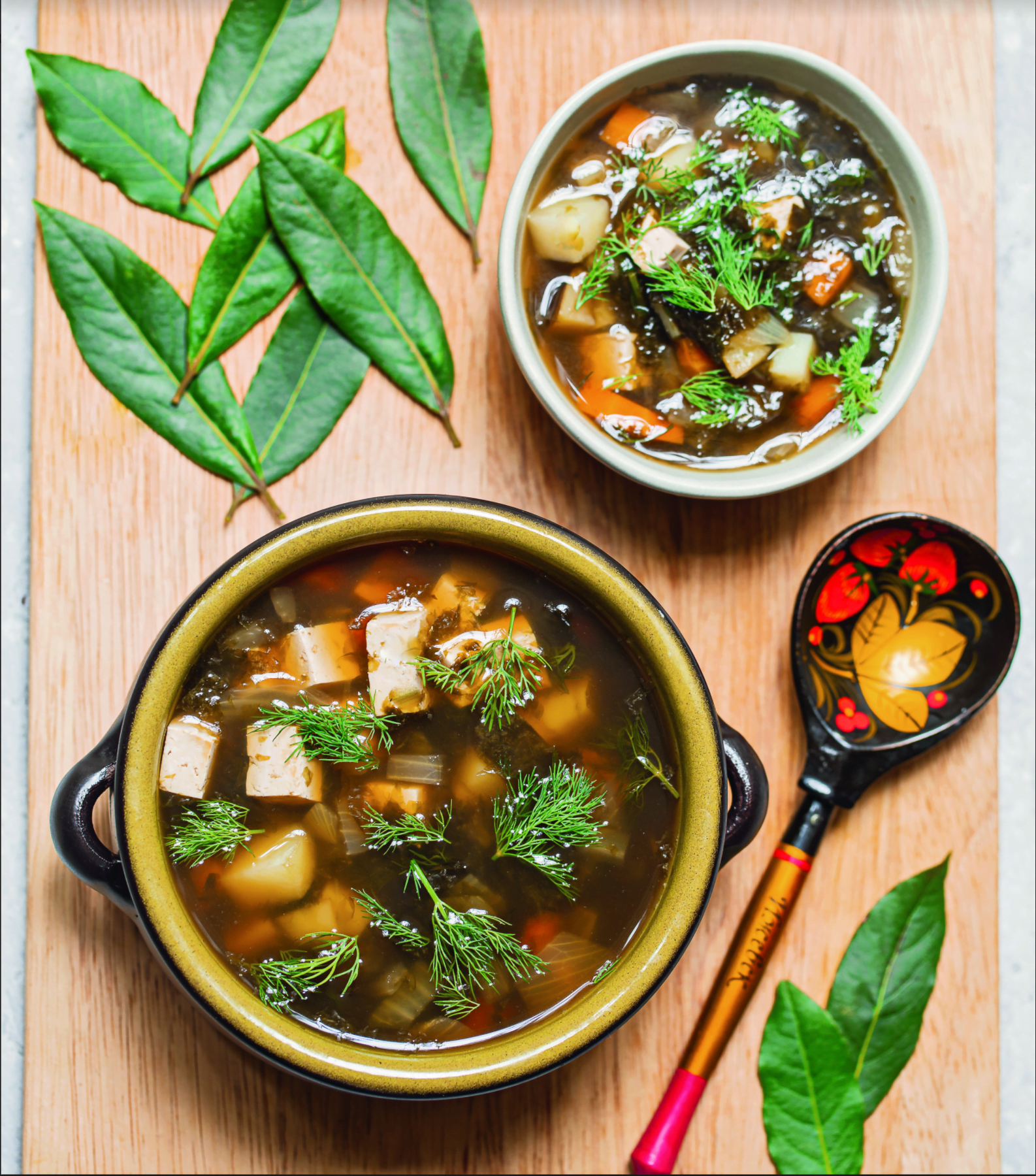 cozy vegan soup recipe