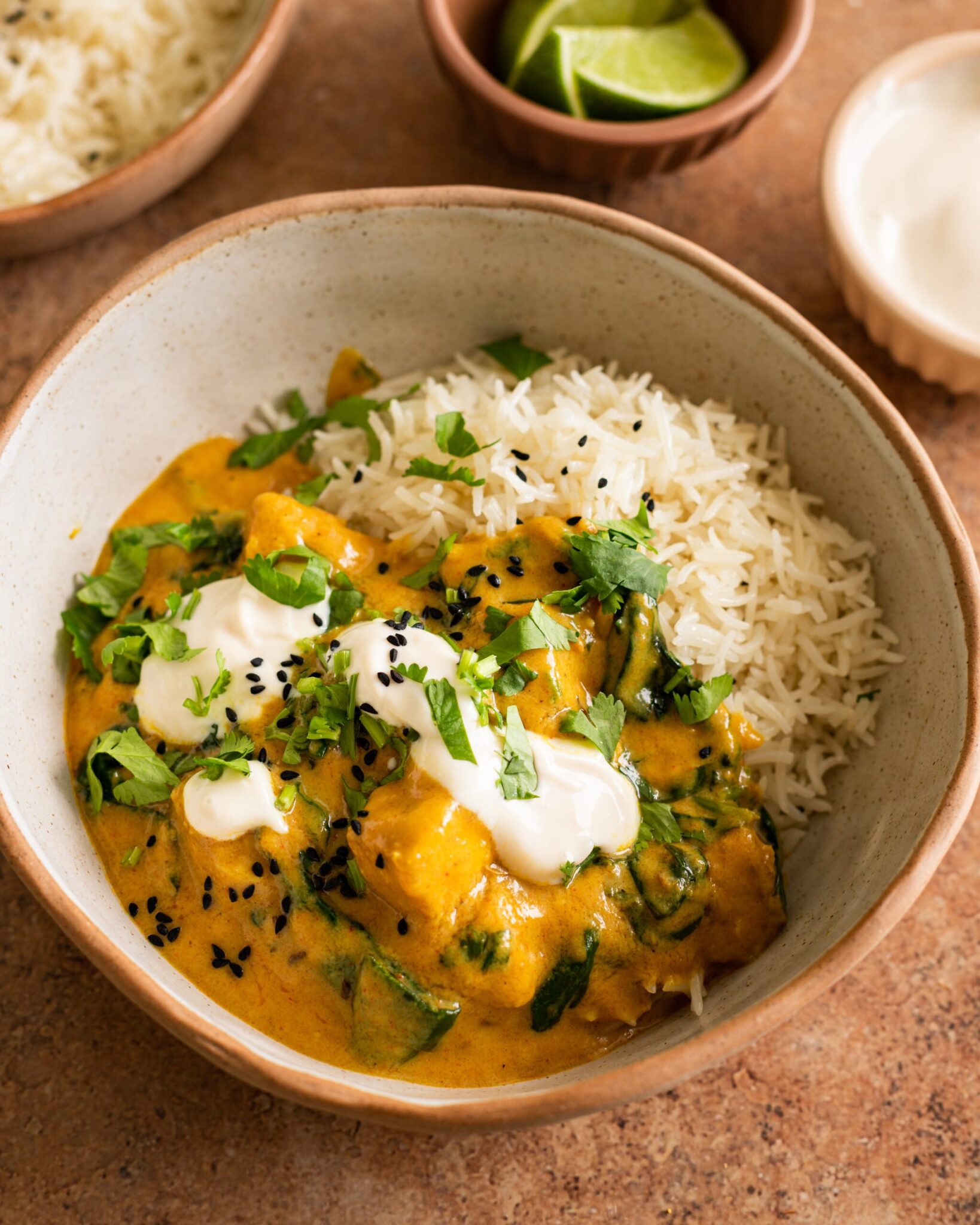 Creamy Vegan Mango Tofu Curry