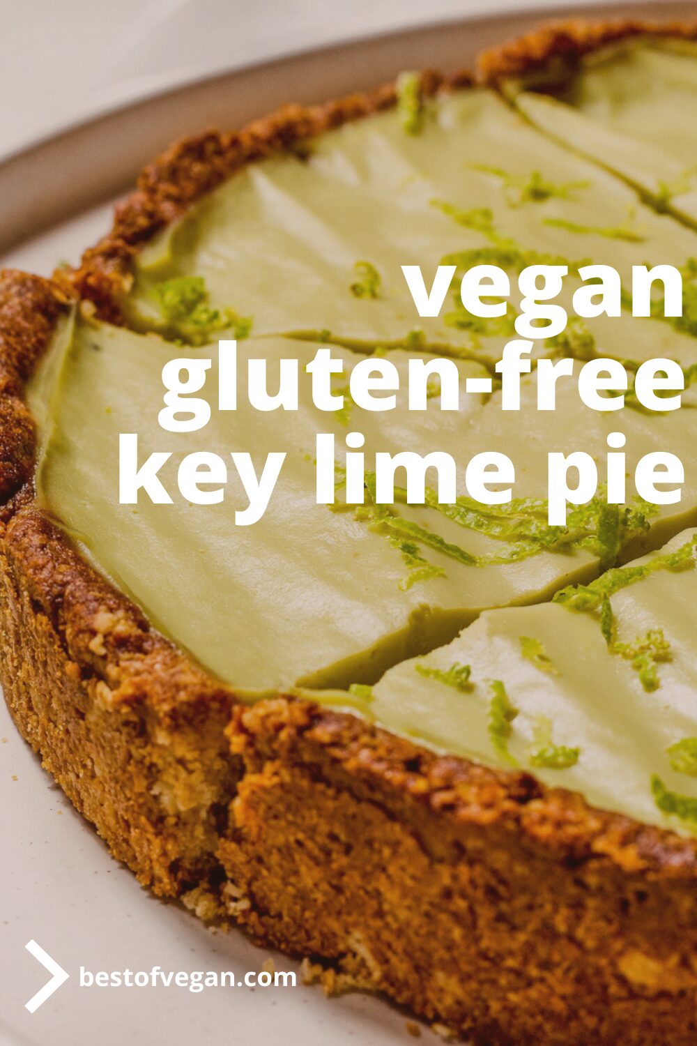 vegan gluten-free key lime pie