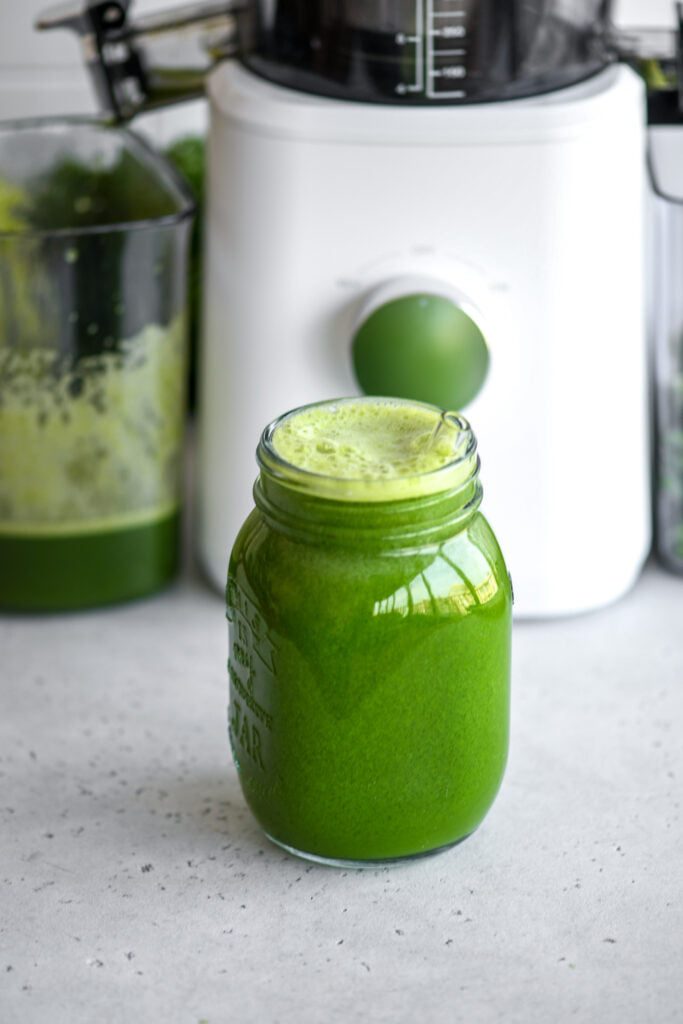 green salad juice