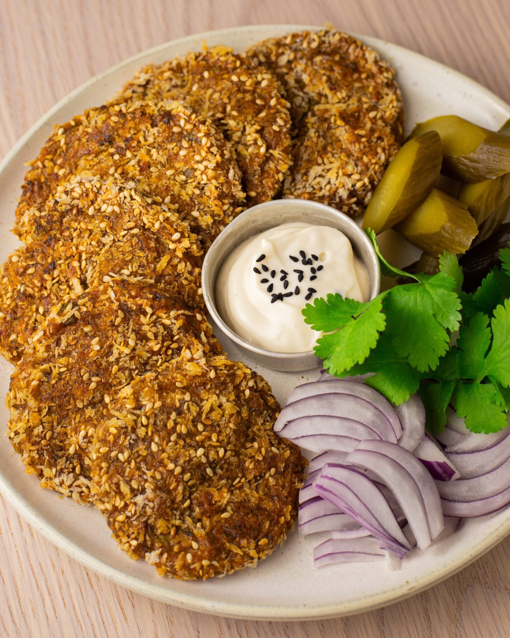 Vegan Spiced Broccoli Patties