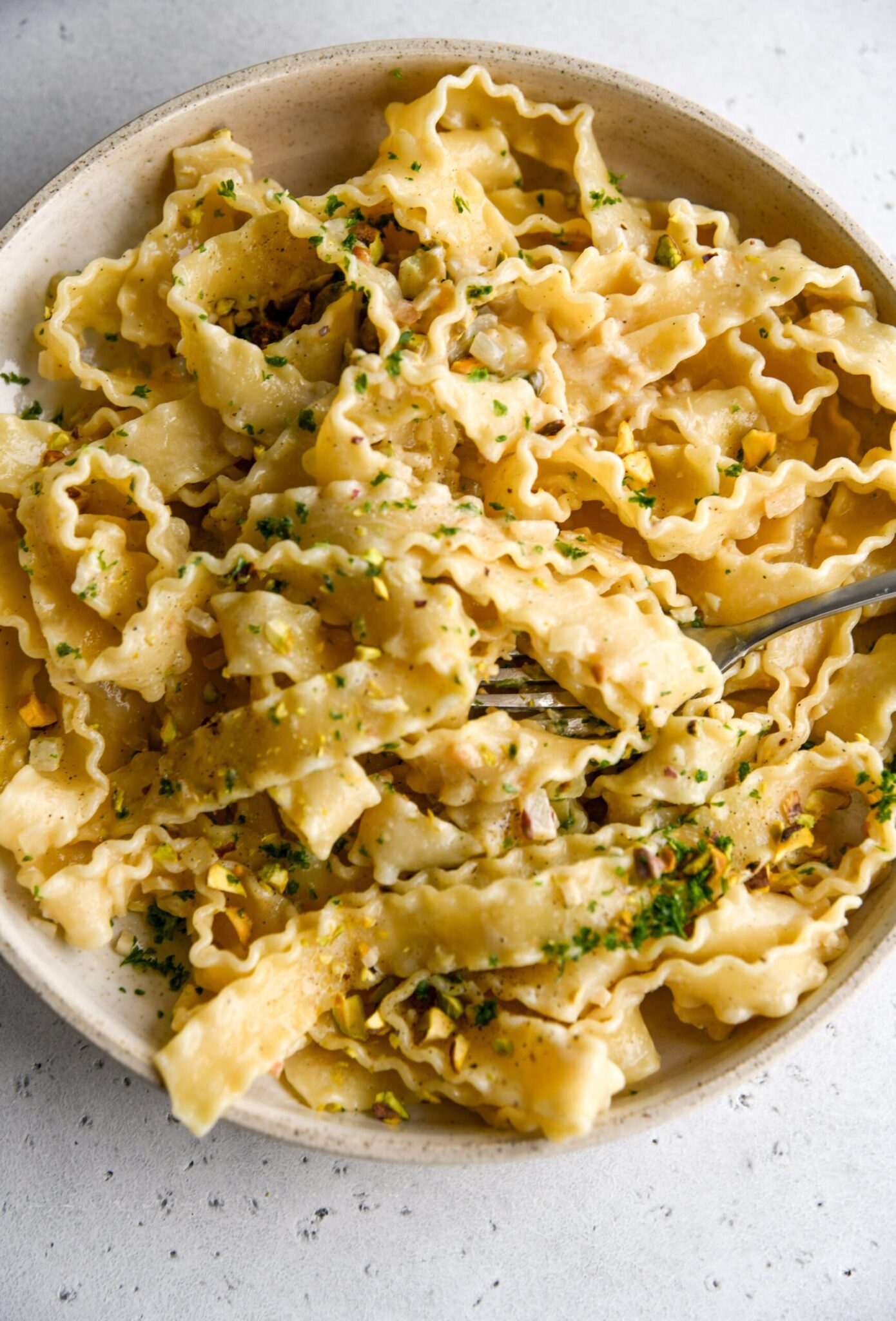 Creamy Pistachio Pasta