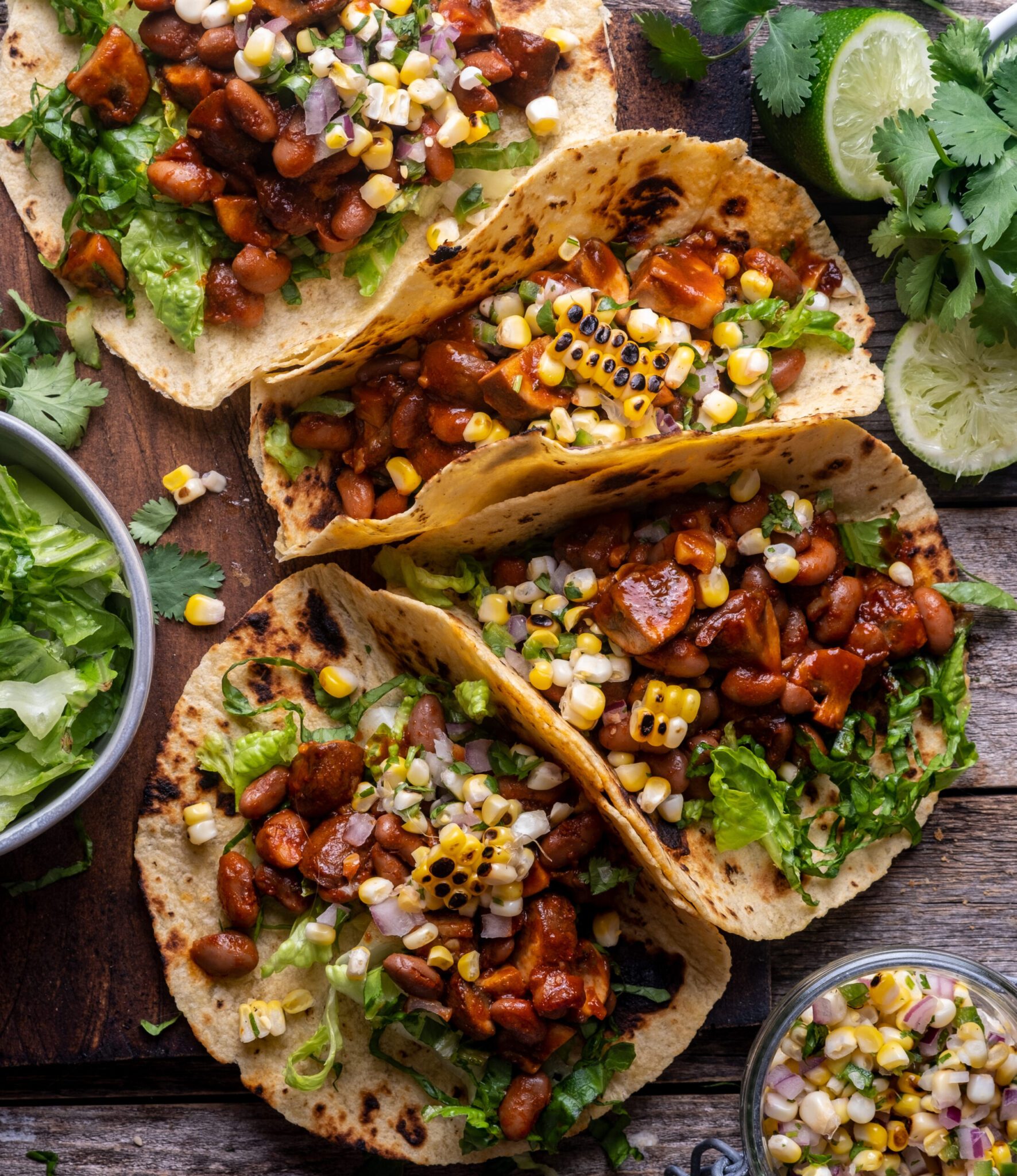 Chipotle BBQ Mushroom Tacos