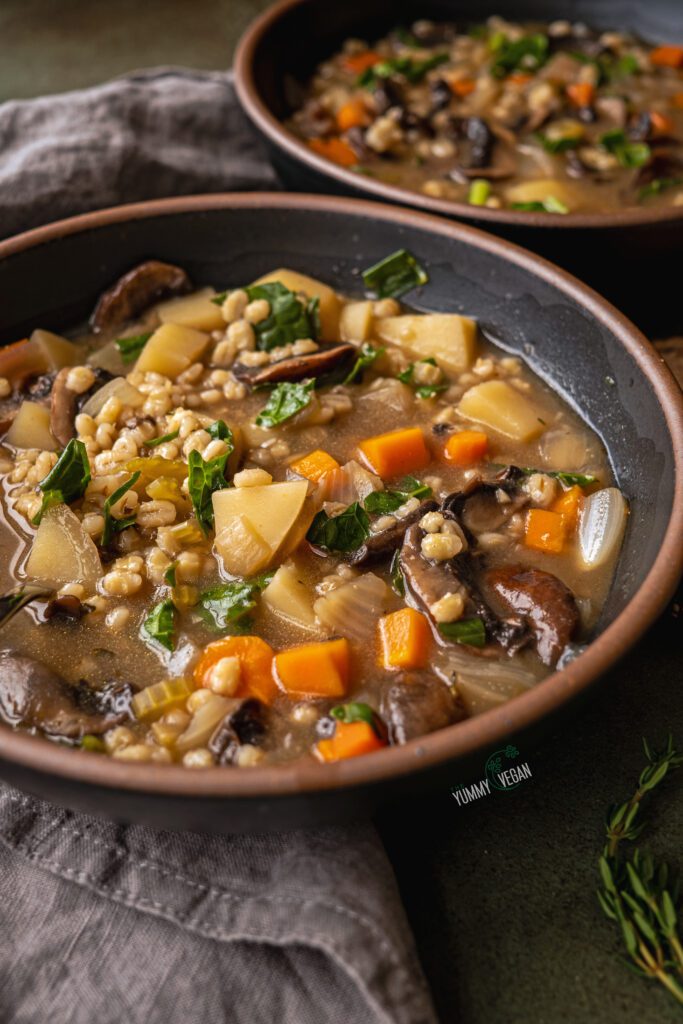 Mushroom Barley Soup