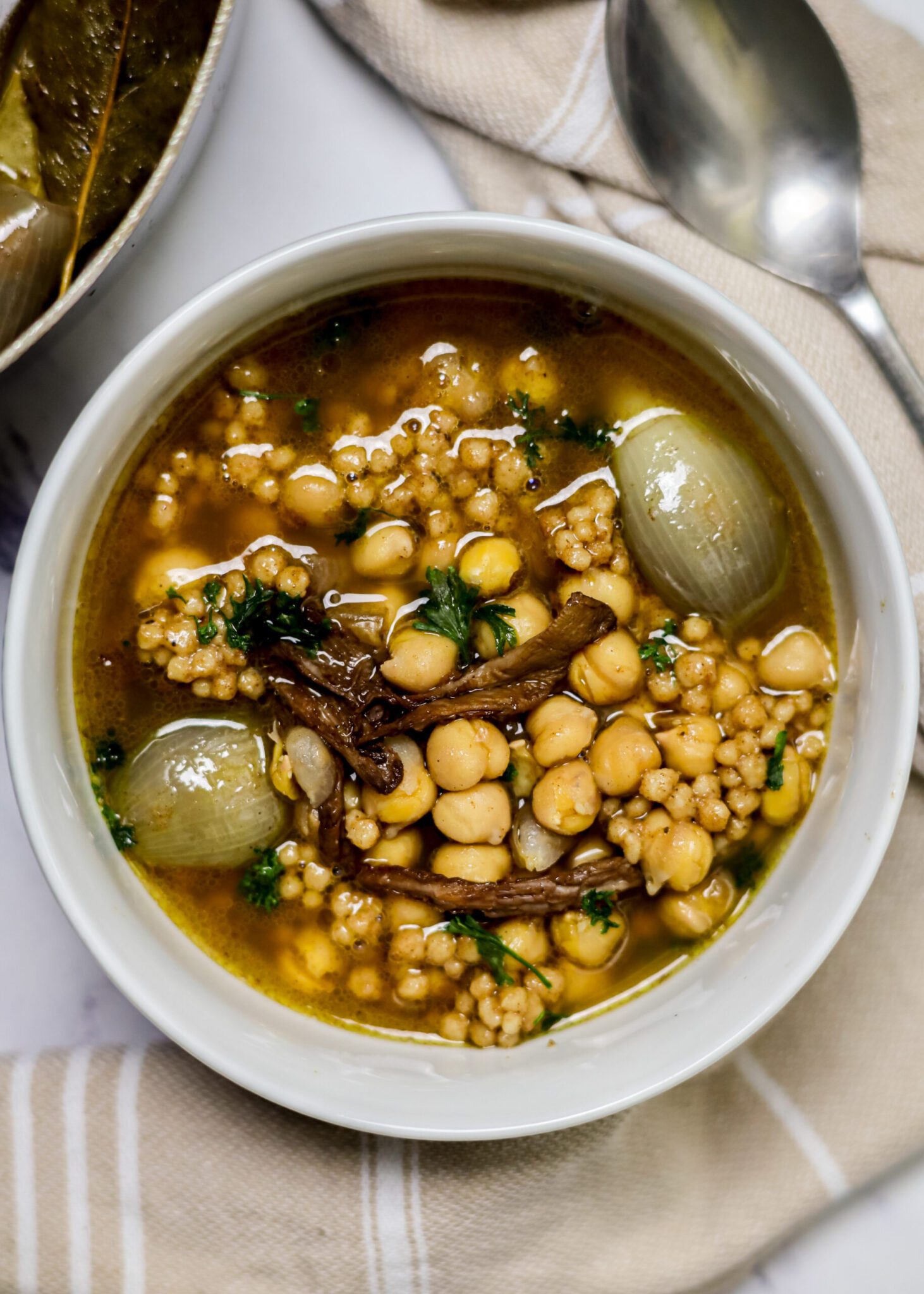 Vegan Chicken Couscous Stew