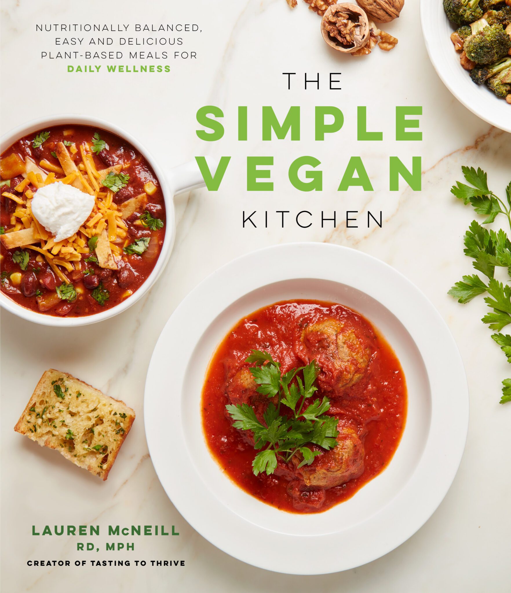 simple vegan cookbook cover
