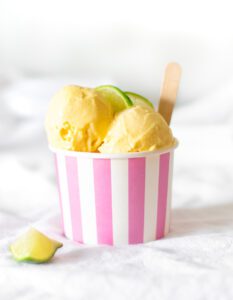 Vegan Mango Ice Cream