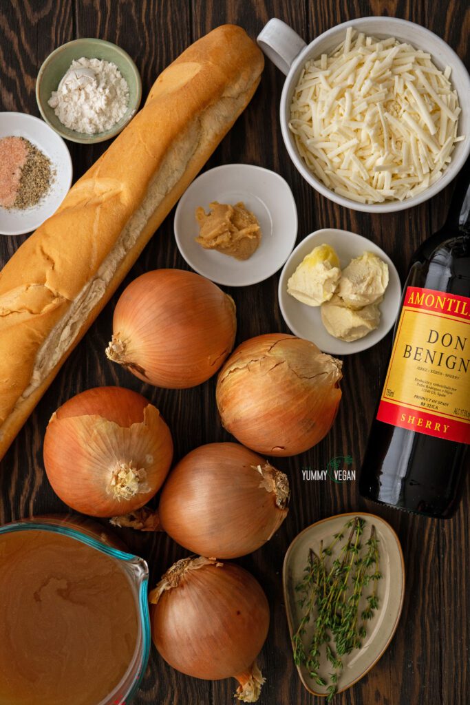 French Onion Soup Ingredients