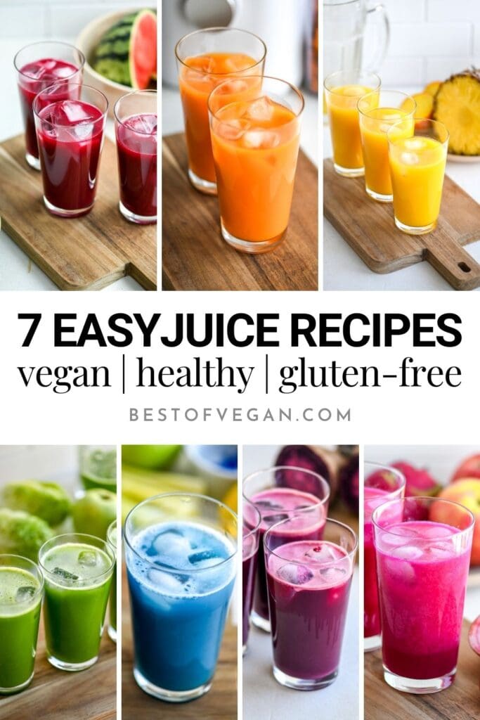 7 Healthy Easy Juice Recipes Juicing Ideas for Beginners