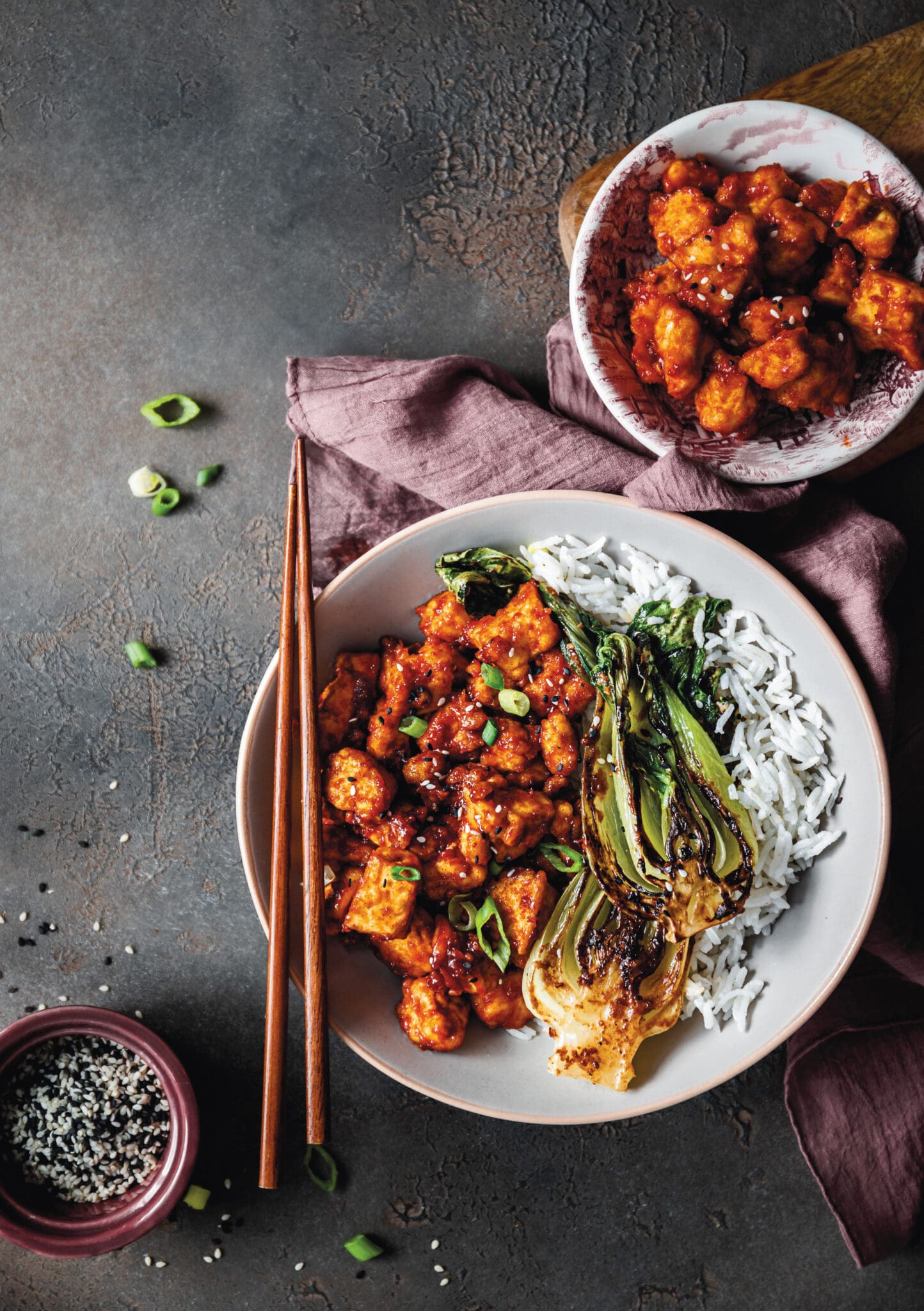Gochujang tofu