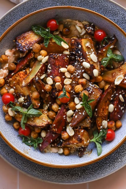 Gochujang Sweet Potatoes