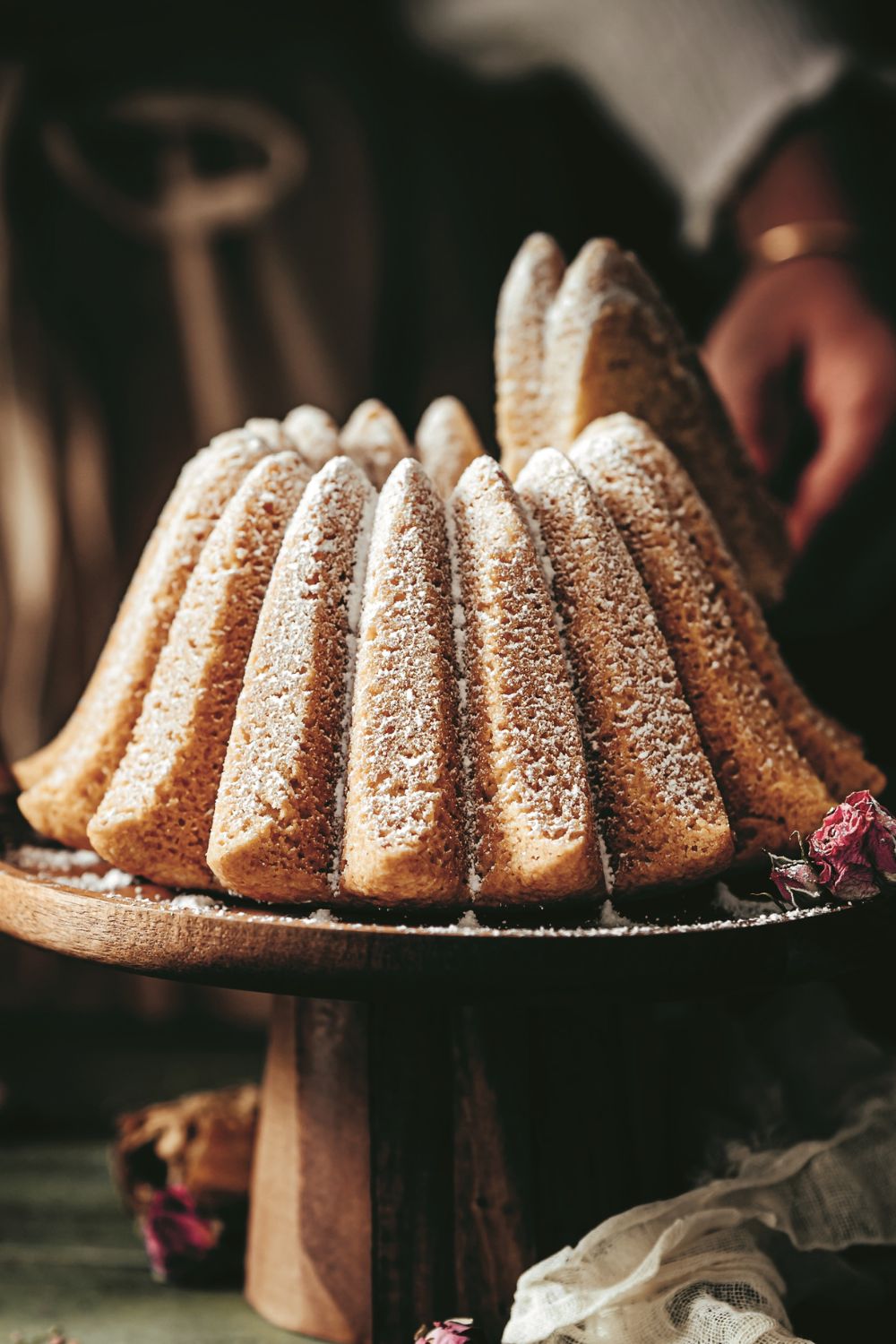polenta rose olive oil cake