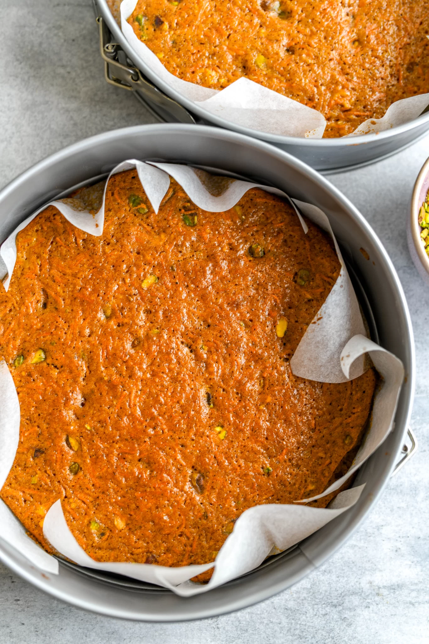 baked carrot cake