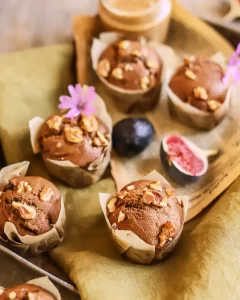 Vegan Fig & Coffee Cake Muffins