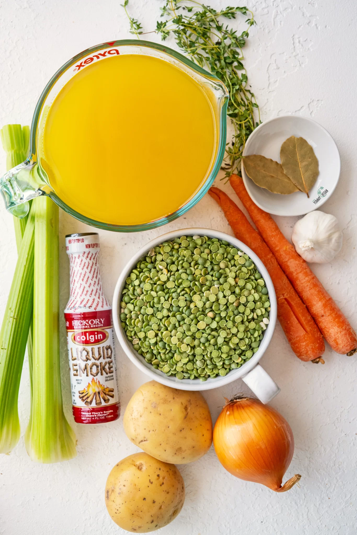 split pea soup ingredient overview