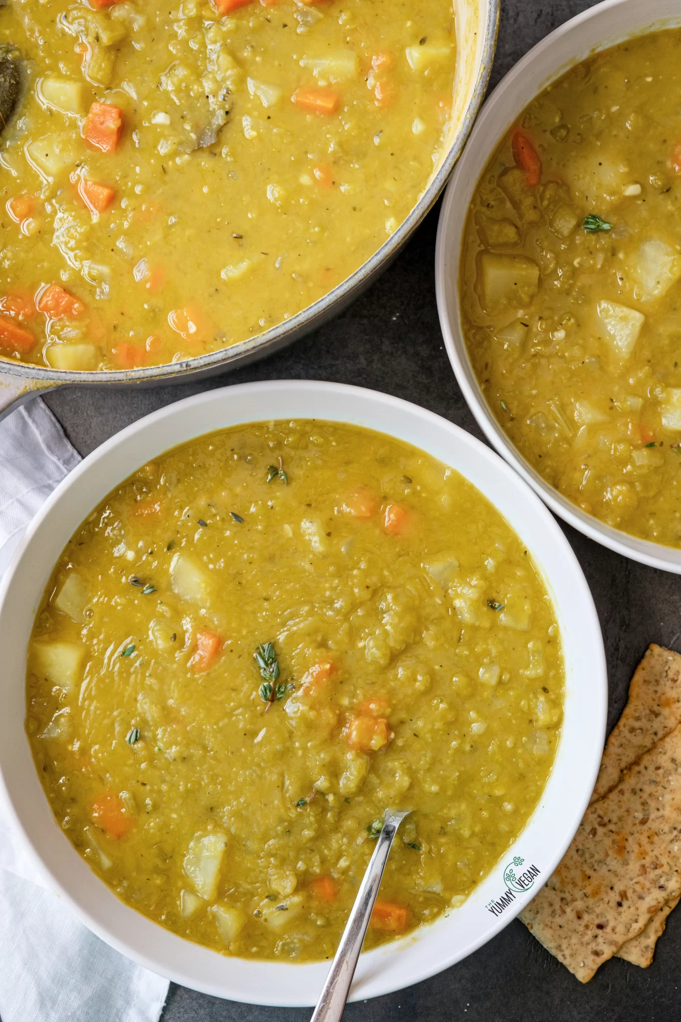 Classic split pea soup