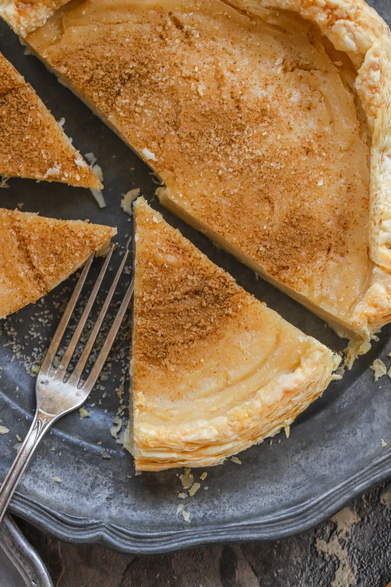 Vegan Puff Pastry Milk Tart