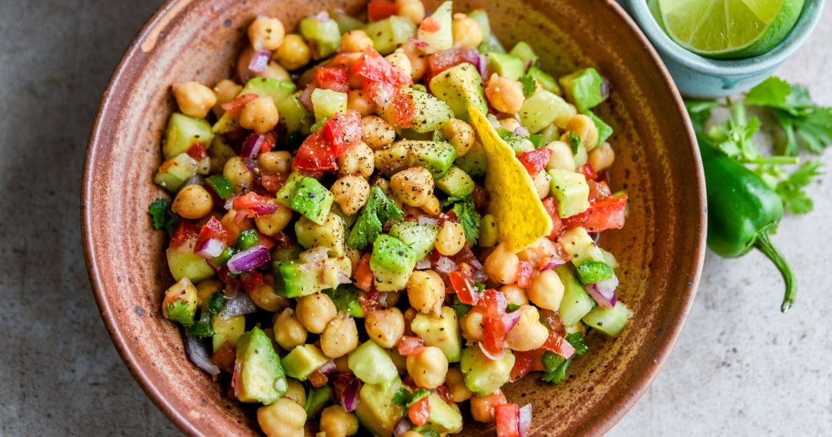 Vegan Ceviche Style Chickpeas 