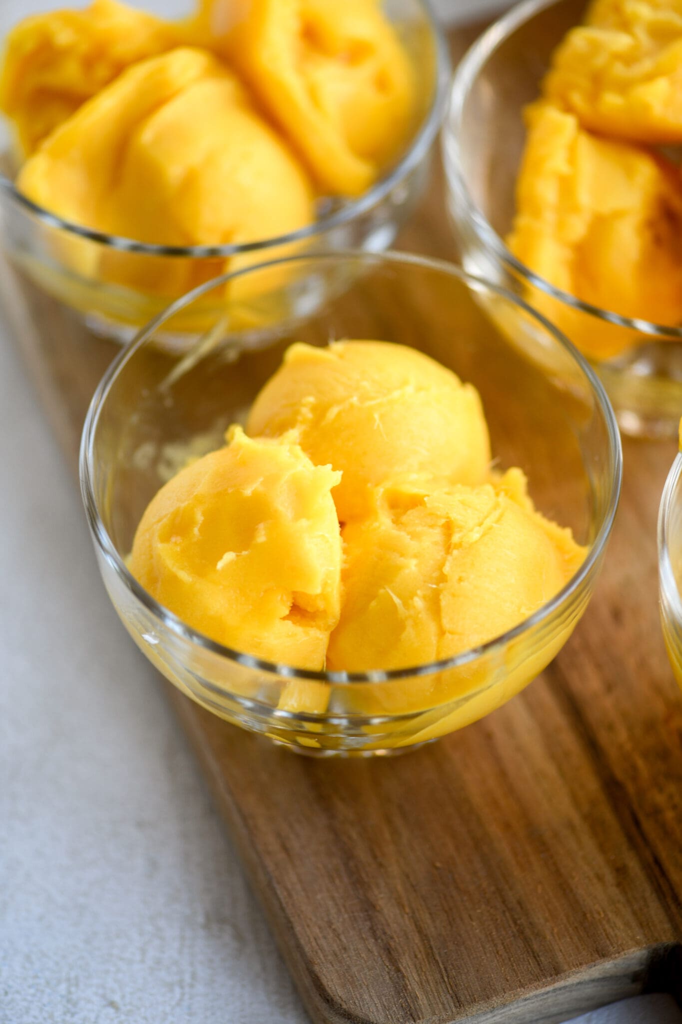 easy mango sorbet