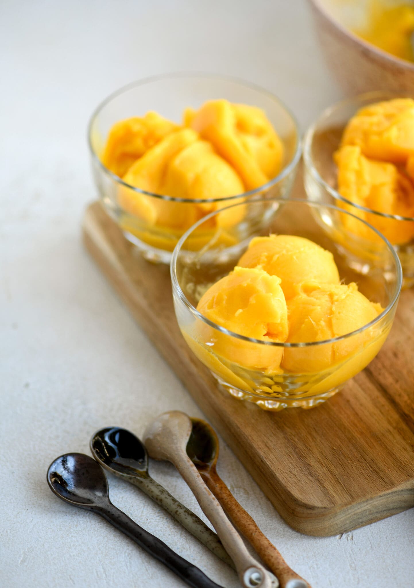 how to make sorbet with a juicer - mango sorbet