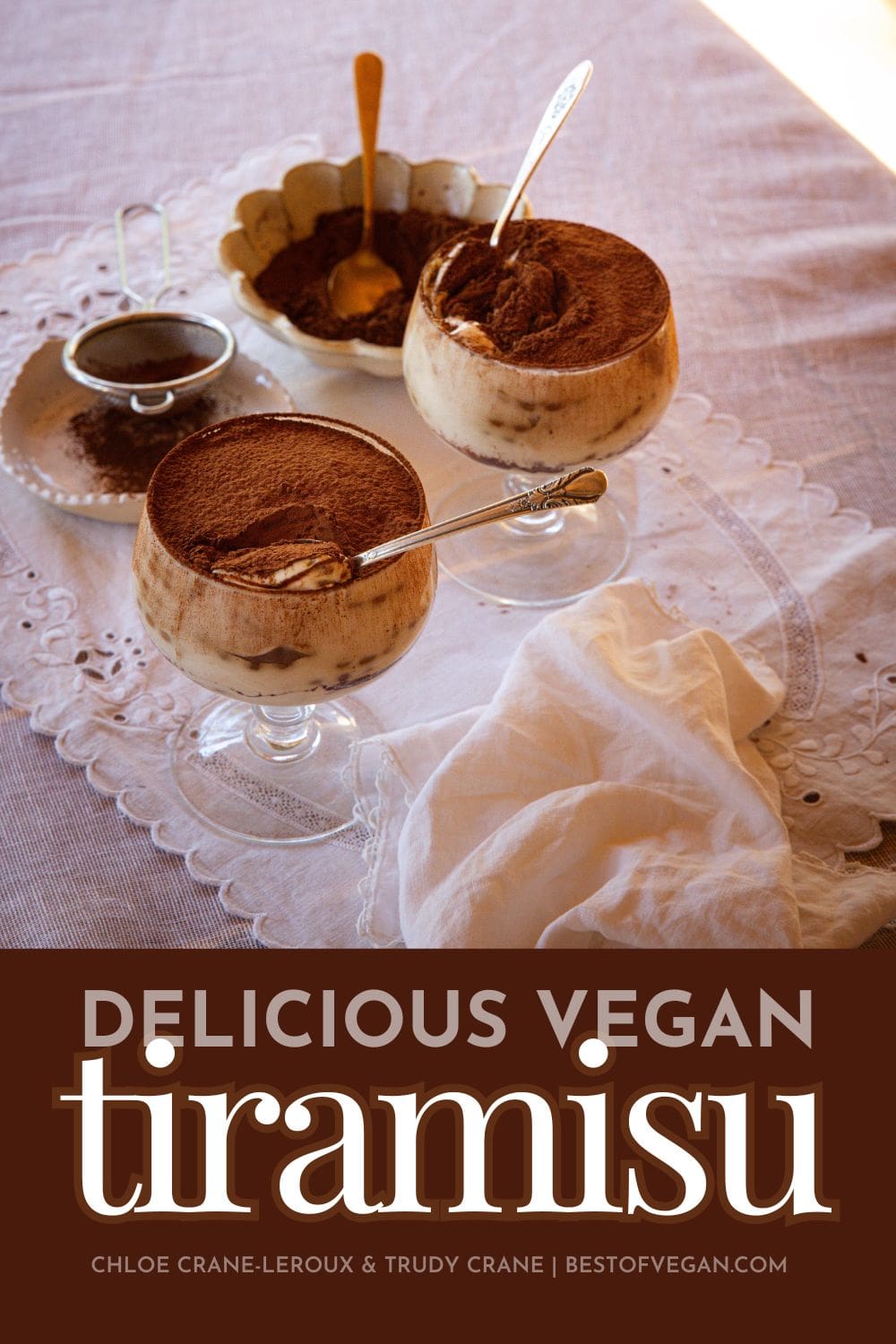 vegan tiramisu