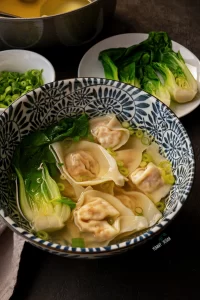 vegan wonton soup
