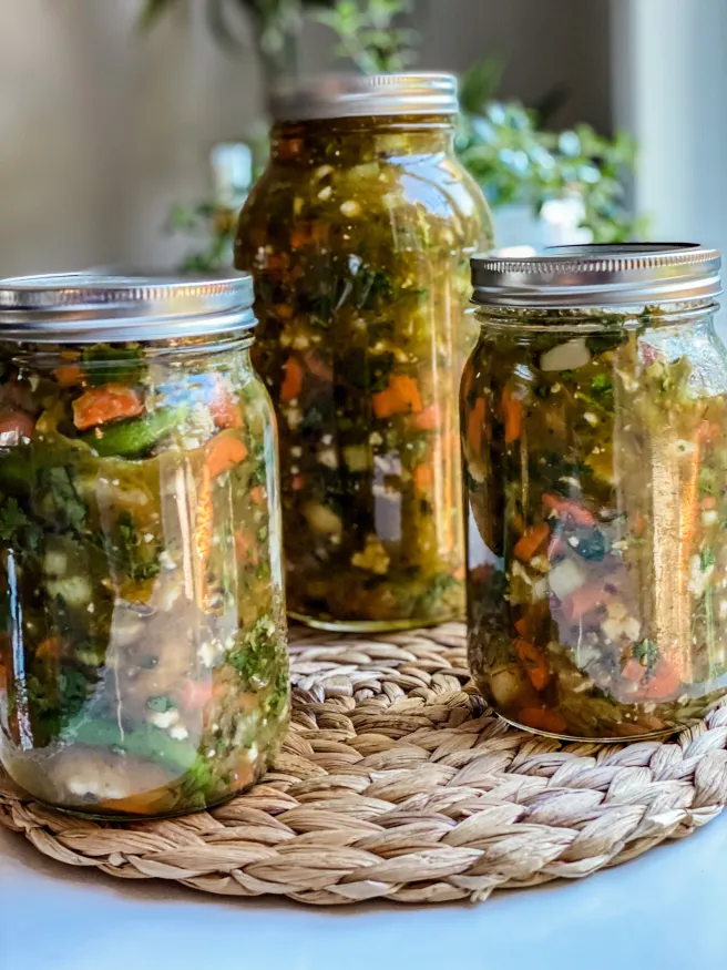 Persian Torshi Recipe (Pickled Vegetables)
