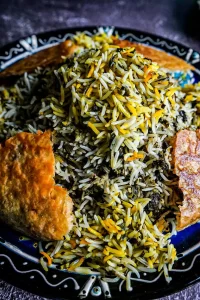 SABZI POLO NOWRUZ FOODS PERSIAN NEWYEAR