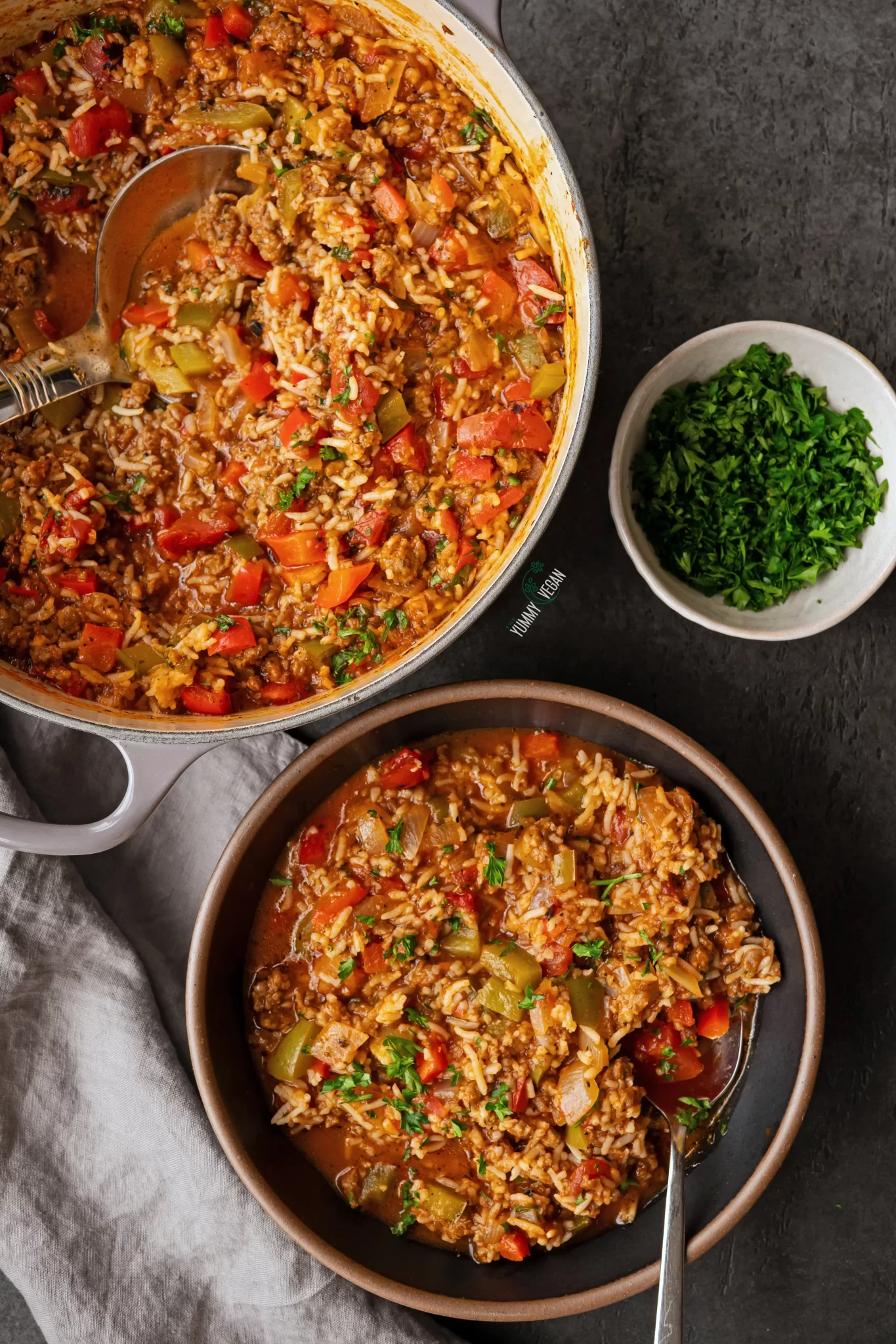 stuffed bell pepper stew