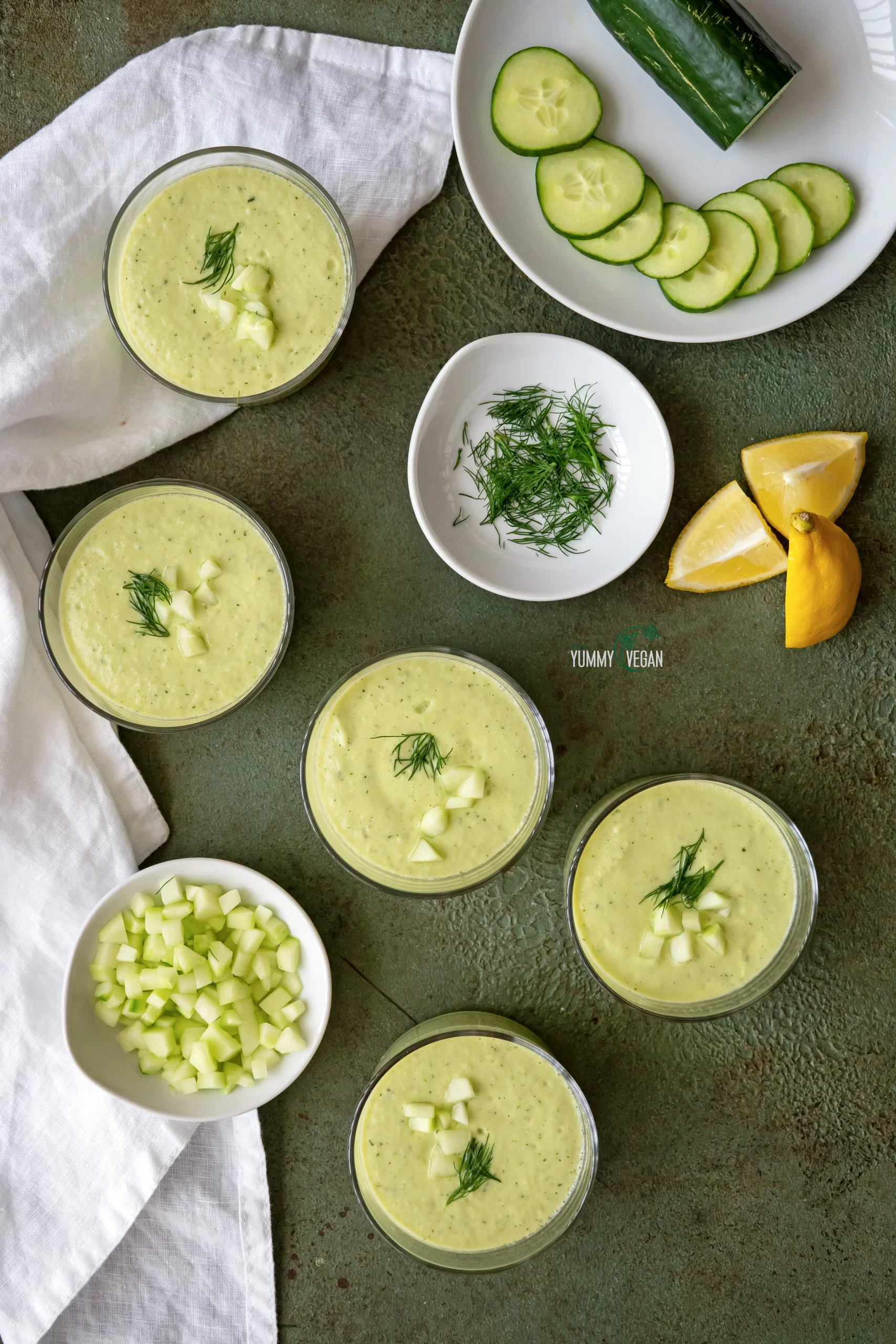 Cold Cucumber Soup